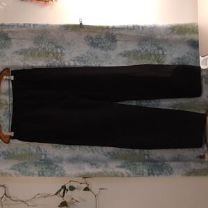 Black port authority windbreaker pants with travel bag  great condition